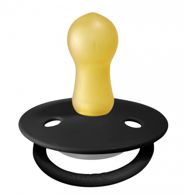 BIBS speen DELUXE - Black/white T2
