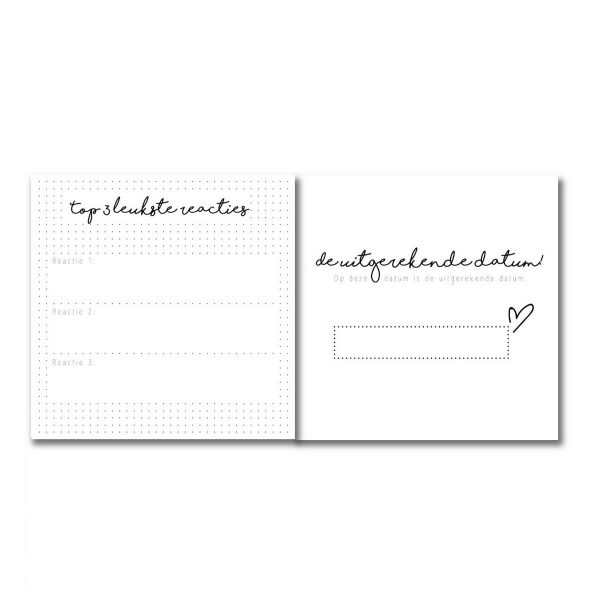 Yes, i'm pregnant | 9 maanden invulboek
